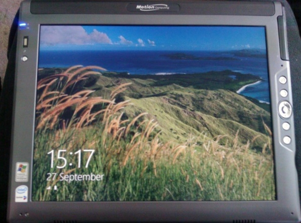 Motion Computing Le1700 Windows 7 selling Tablet PC